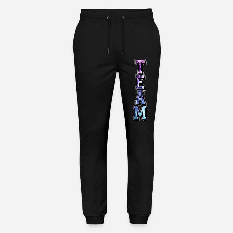 Team - Stanley/Stella Unisex Bio Jogginghose Mover  - Schwarz