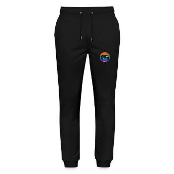 Manette de gaming gaming rétro vintage - Pantalon de jogging bio MOVER Stanley/Stella unisexe - noir - Devant - Marisol (170cm) & Nik (191cm)