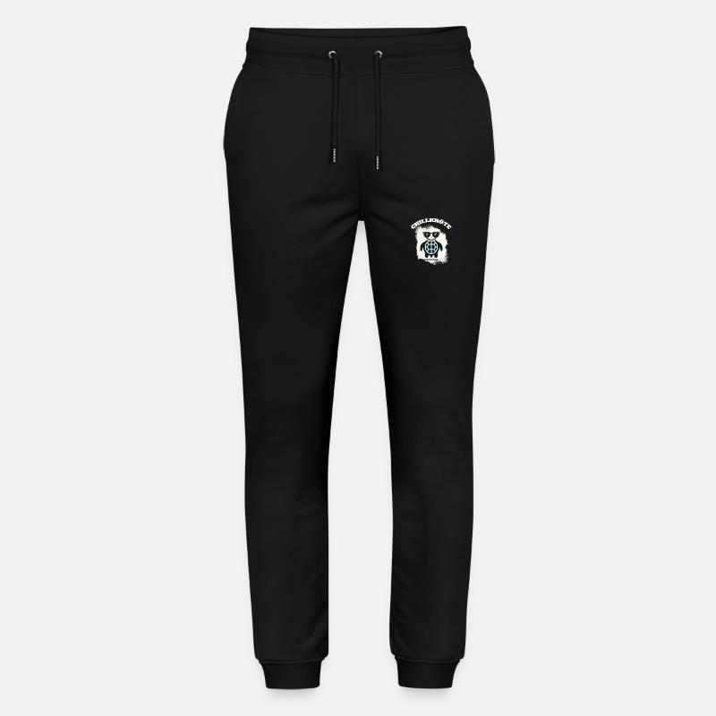 Chill Toad Turtle - Stanley/Stella Mover Unisex Organic Jogging Trousers - black