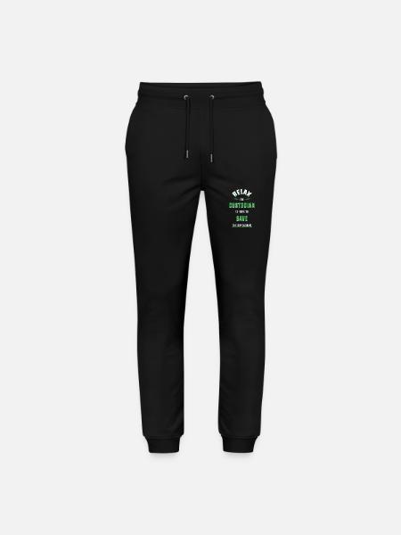 School caretaker - Stanley/Stella Mover Unisex Organic Jogging Trousers - black