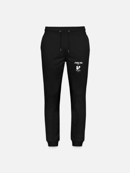 Petanque Passion - Stanley/Stella Mover Unisex Organic Jogging Trousers - black