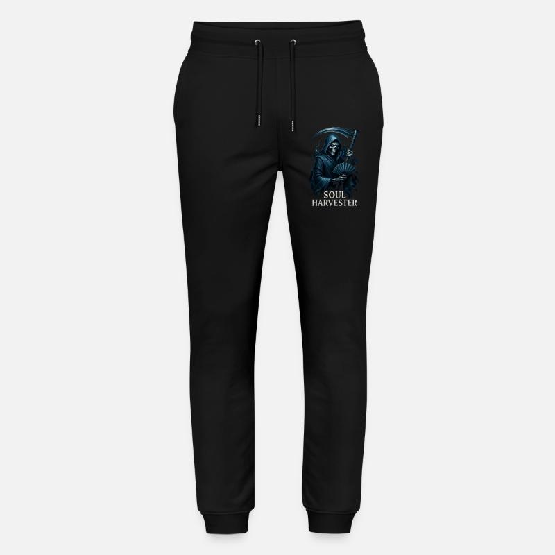 Faucheuse Moissonneur d’âmes - Pantalon de jogging bio MOVER Stanley/Stella unisexe - noir