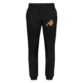 Diving Synchronized Diving - Stanley/Stella Mover Unisex Organic Jogging Trousers - black - Front - Marisol (170cm) & Nik (191cm)