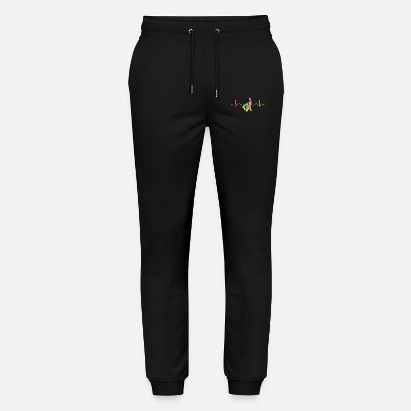 Salsero et salsera Heartbeat Salsa - Pantalon de jogging bio MOVER Stanley/Stella unisexe - noir