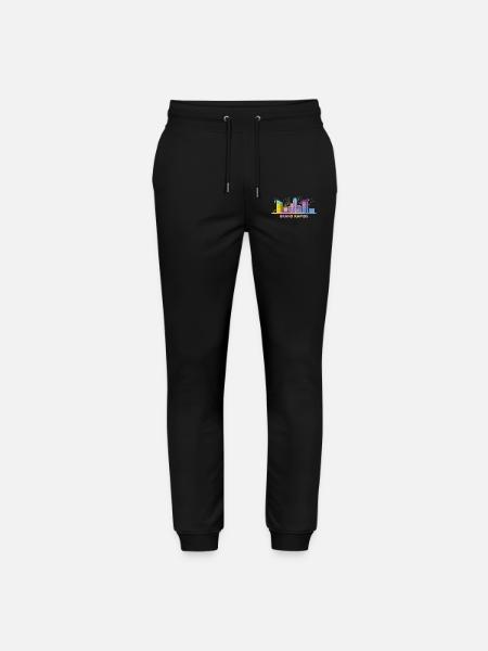 Grand Rapidian Skyline Grand Rapids - Stanley/Stella Mover Unisex Organic Jogging Trousers - black