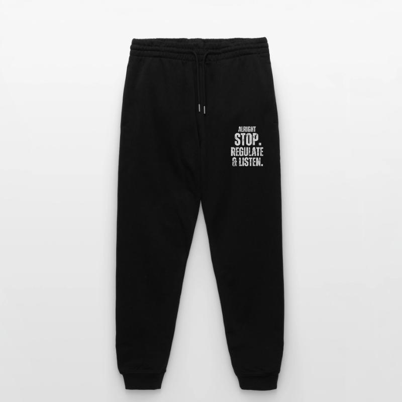 Arrêtez de réguler et d’écouter Enseignant Pantalon de jogging bio MOVER Stanley/Stella unisexe