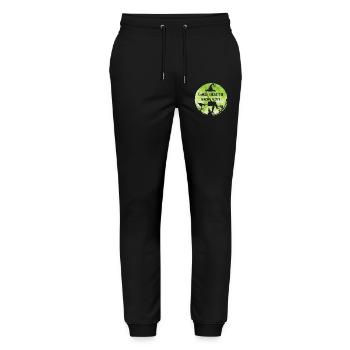 Cancer Witch Linden Lymphoma Awareness - Stanley/Stella Mover Unisex Organic Jogging Trousers - black - Front - Marisol (170cm) & Nik (191cm)