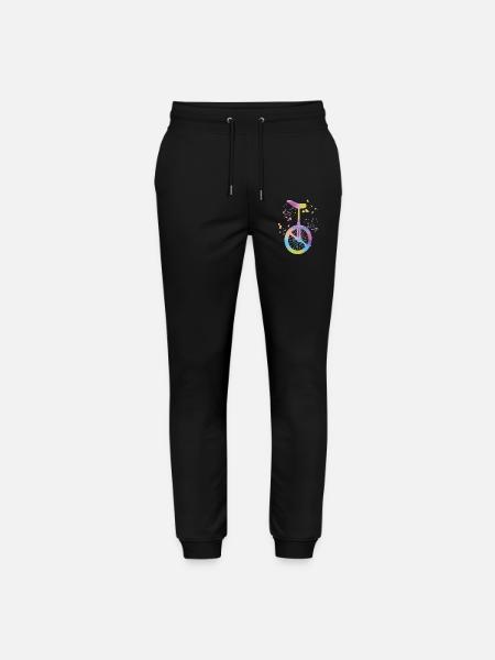 Unicyclist unicycle unicycle - Stanley/Stella Mover Unisex Organic Jogging Trousers - black