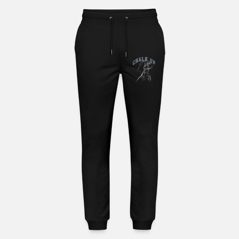 Chalk Up Boulderer Bloc - Pantalon de jogging bio MOVER Stanley/Stella unisexe - noir