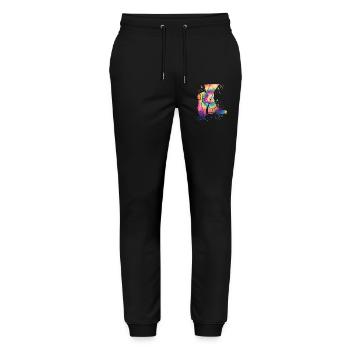 Tap Dancers Tap Dancing Kids Tap Dance - Stanley/Stella Mover Unisex Organic Jogging Trousers - black - Front - Marisol (170cm) & Nik (191cm)