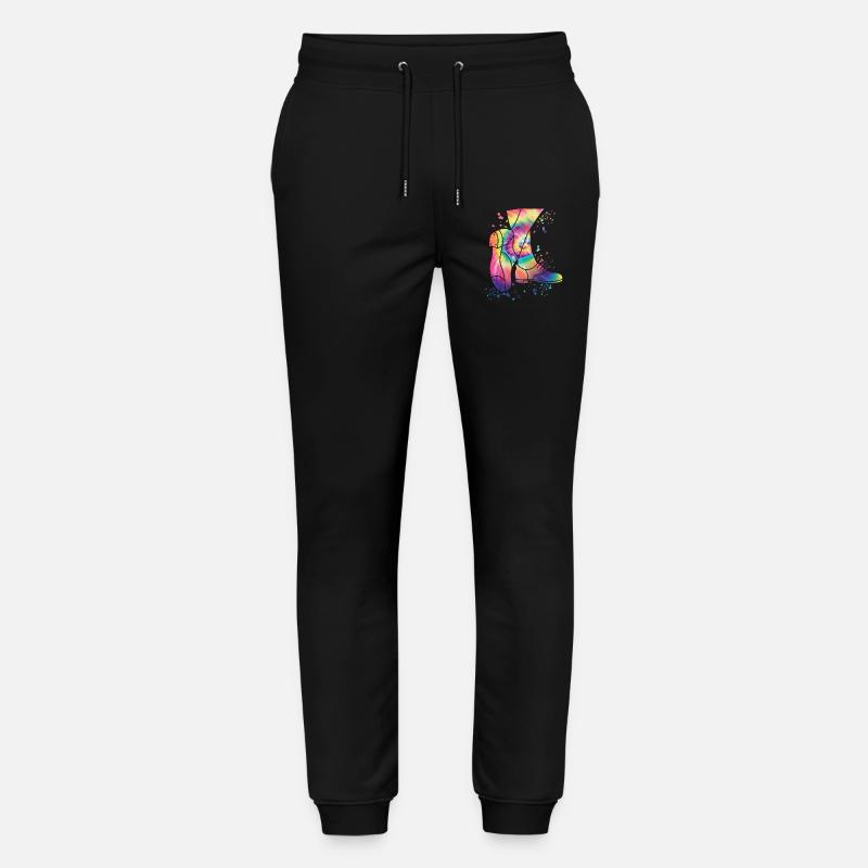 Stepptänzer Stepptanzen Kinder Stepptanz - Stanley/Stella Unisex Bio Jogginghose Mover  - Schwarz