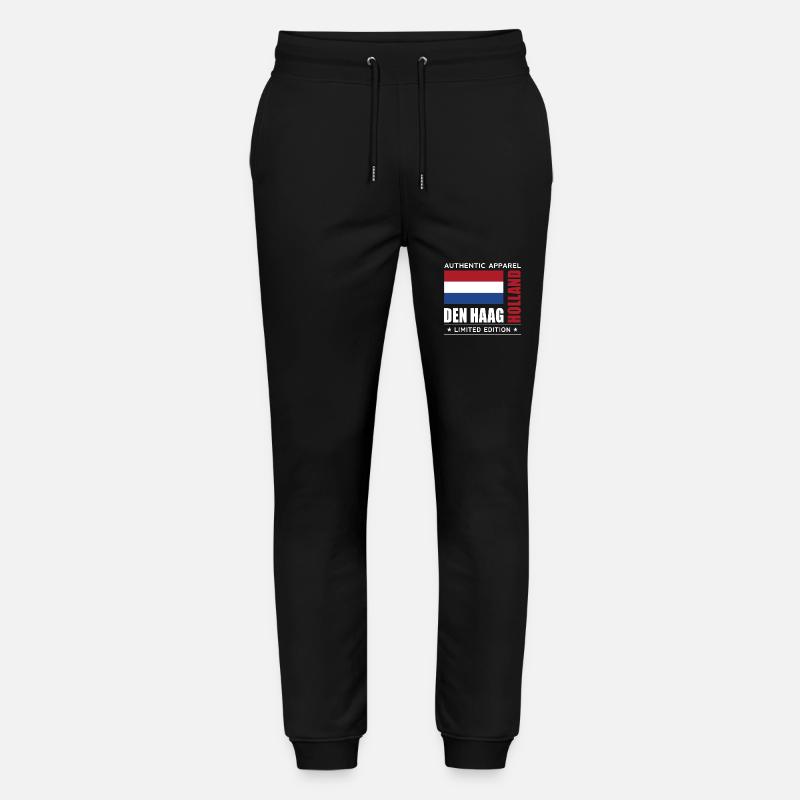 Den Haag - Stanley/Stella Unisex Bio Jogginghose Mover  - Schwarz