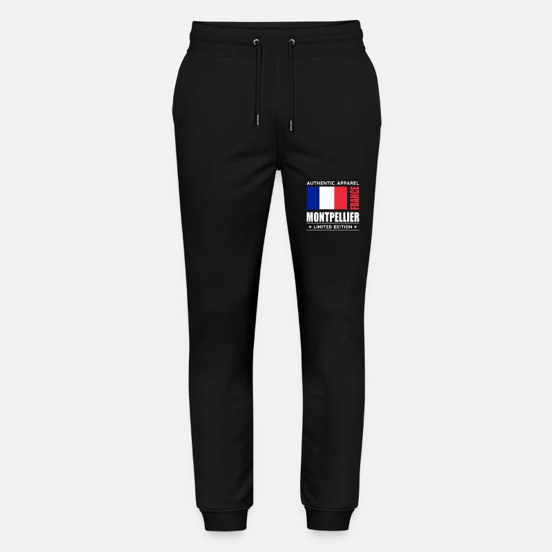 Montpellier - Pantalon de jogging bio MOVER Stanley/Stella unisexe - noir