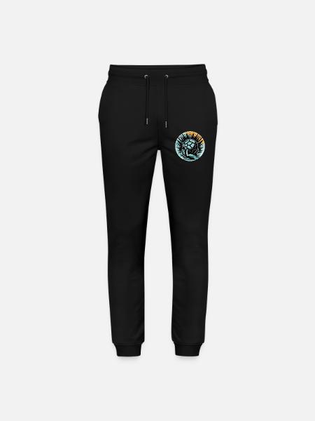 Handball - Pantalon de jogging bio MOVER Stanley/Stella unisexe - noir