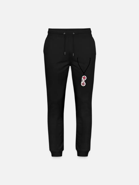 Necklace Jewelry Old Controller - Stanley/Stella Mover Unisex Organic Jogging Trousers - black