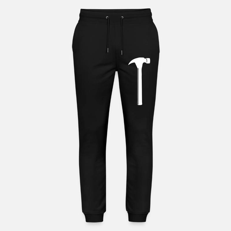 werkzeug hammer - Stanley/Stella Unisex Bio Jogginghose Mover - Schwarz