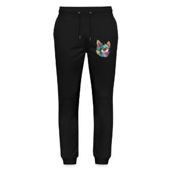Cute Chihuahua the ultimate dog lover dog - Stanley/Stella Mover Unisex Organic Jogging Trousers - black - Front - Marisol (170cm) & Nik (191cm)