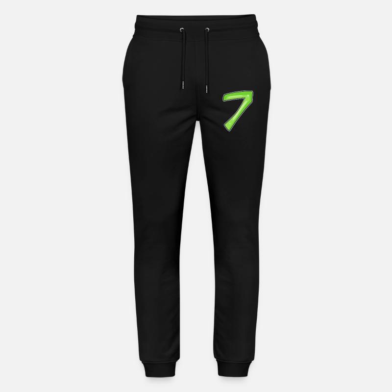 7 - sept verts - Pantalon de jogging bio MOVER Stanley/Stella unisexe - noir