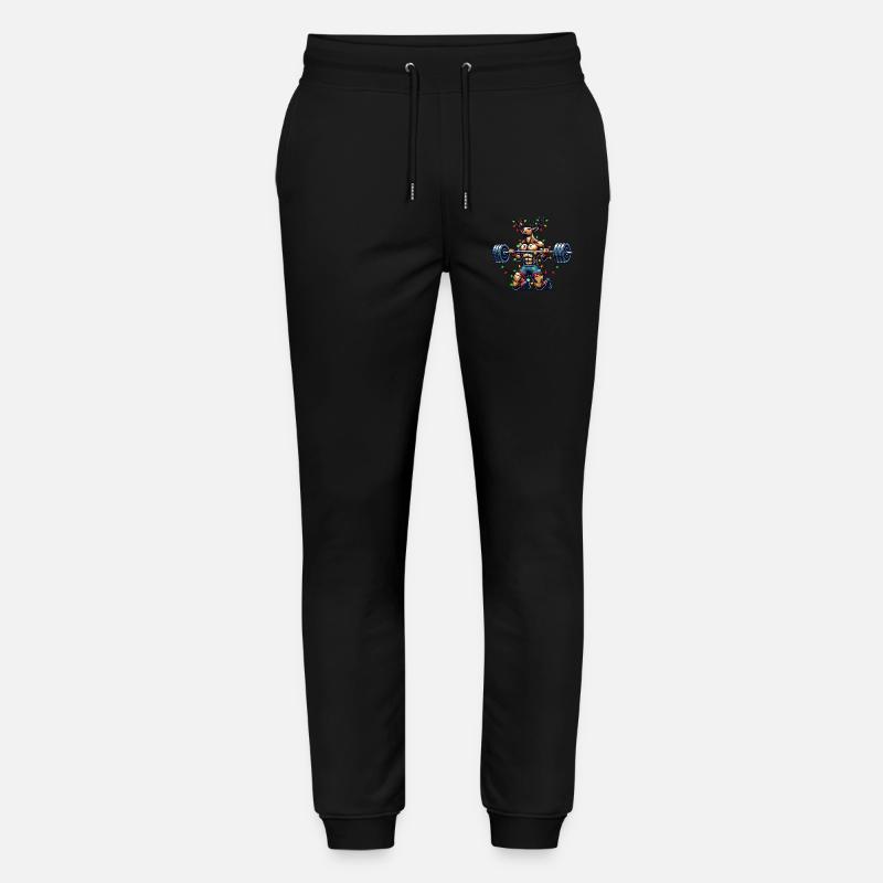 Noël Bodybuilder Renne Force - Pantalon de jogging bio MOVER Stanley/Stella unisexe - noir