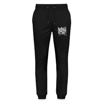 Streetwear Urban Graffiti - Stanley/Stella Mover Unisex Organic Jogging Trousers - black - Front - Marisol (170cm) & Nik (191cm)