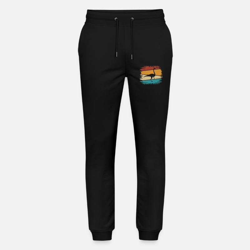 Dinosaurier - Stanley/Stella Unisex Bio Jogginghose Mover - Schwarz
