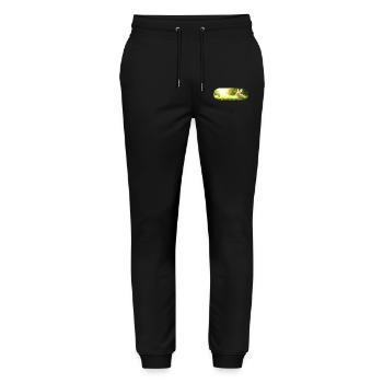 Glückshäschen - Stanley/Stella Unisex Bio Jogginghose Mover  - Schwarz - Vorne - Marisol (170cm) & Nik (191cm)