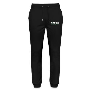 Infirmière médico-légale Criminalistique médico-légale - Pantalon de jogging bio MOVER Stanley/Stella unisexe - noir - Devant - Marisol (170cm) & Nik (191cm)