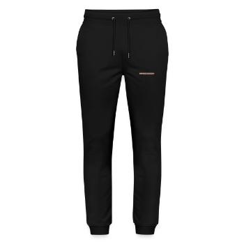 Greece 2024 - Stanley/Stella Unisex Bio Jogginghose Mover  - Schwarz - Vorne - Marisol (170cm) & Nik (191cm)