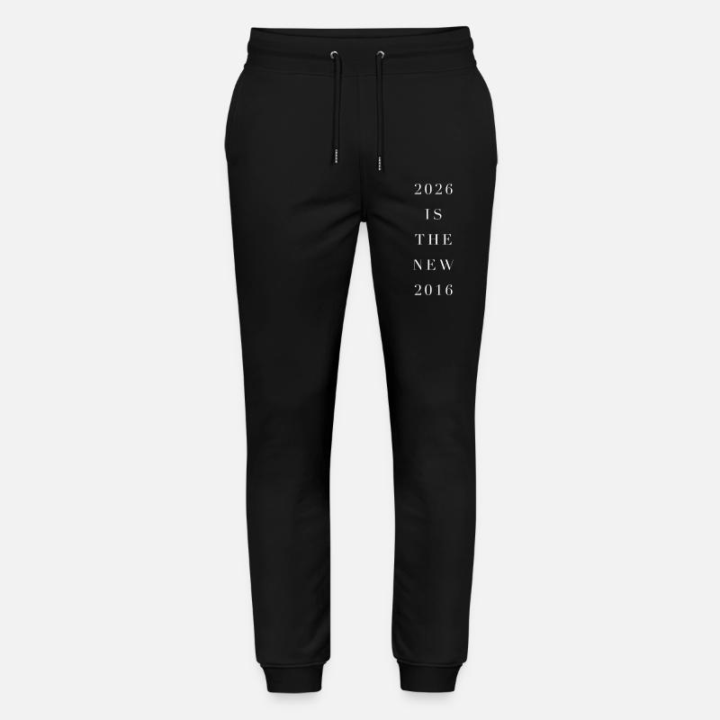 2026 est la nouvelle année 2016 - Pantalon de jogging bio MOVER Stanley/Stella unisexe - noir
