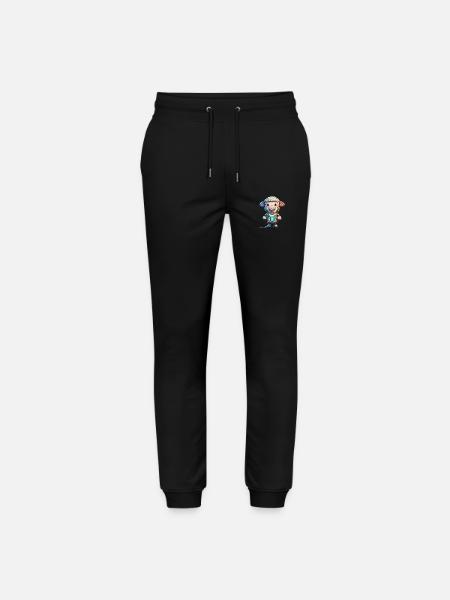 Roboter Schaf - Stanley/Stella Unisex Bio Jogginghose Mover - Schwarz
