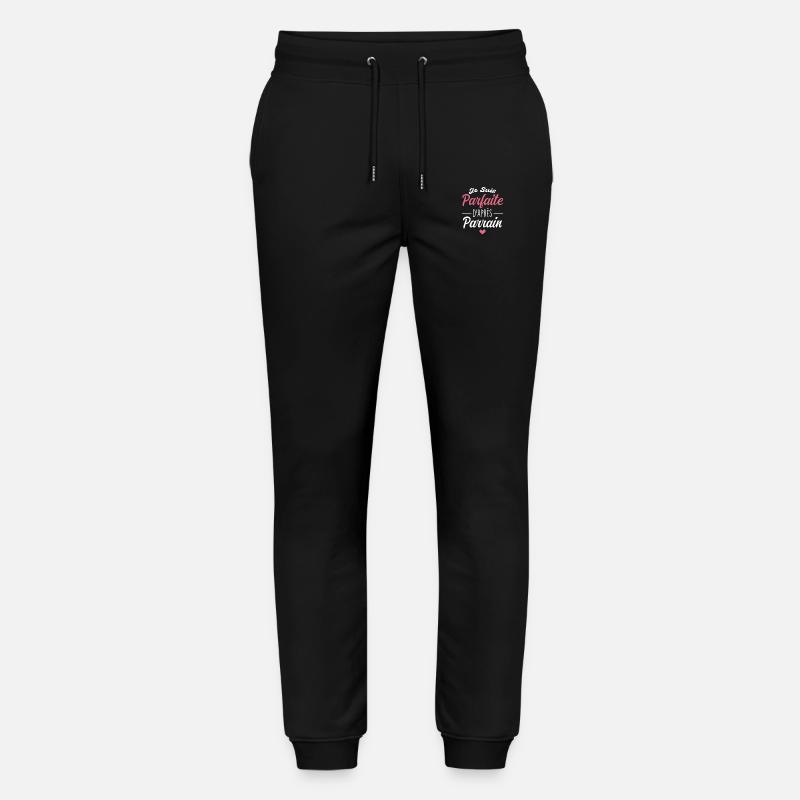Parfaite D'après Parrain - Pantalon de jogging bio MOVER Stanley/Stella unisexe - noir
