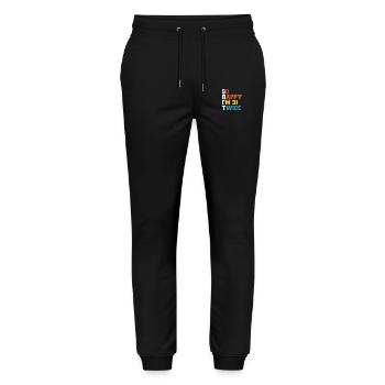31 Years Funny - Humor Birthday 31 Years Gift - Stanley/Stella Mover Unisex Organic Jogging Trousers - black - Front - Marisol (170cm) & Nik (191cm)