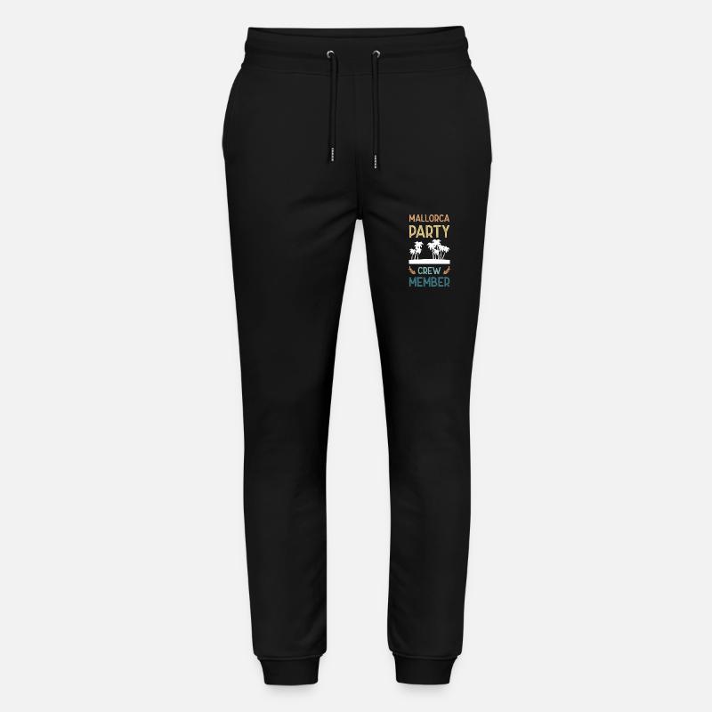 Mallorca Party Crew - Stanley/Stella Unisex Bio Jogginghose Mover  - Schwarz