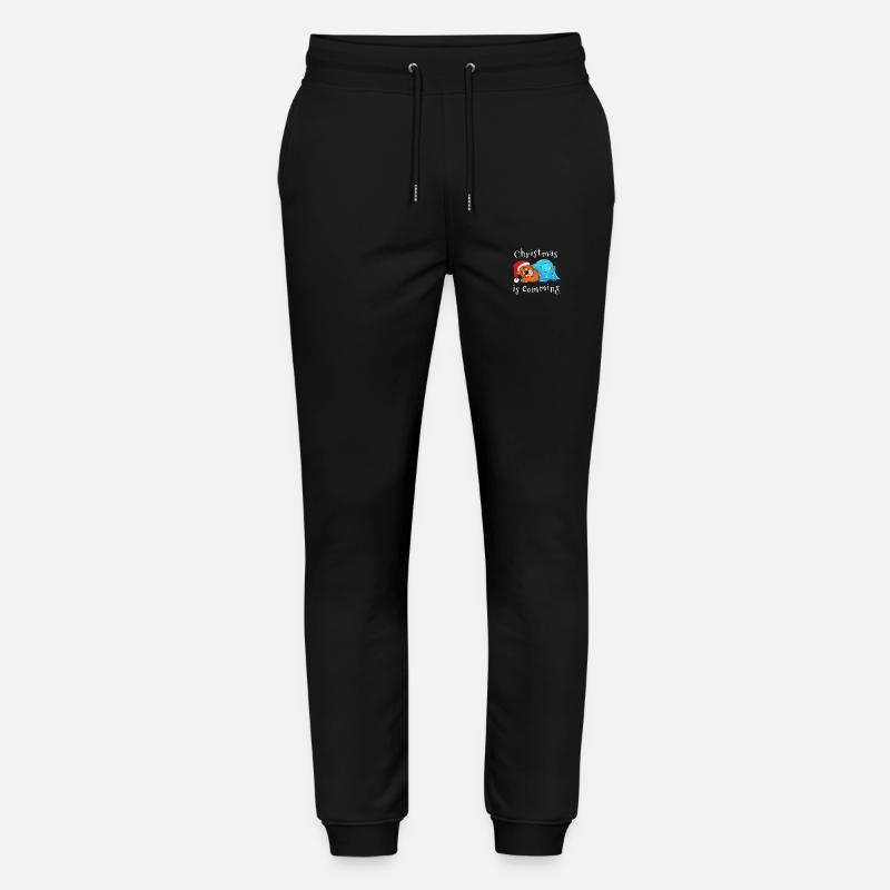 Weihnachten kommt - Stanley/Stella Unisex Bio Jogginghose Mover  - Schwarz