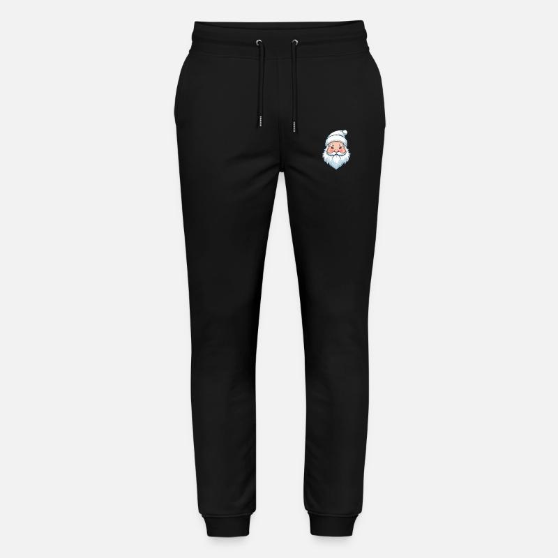 Weißer Weihnachtszauber - Stanley/Stella Unisex Bio Jogginghose Mover  - Schwarz