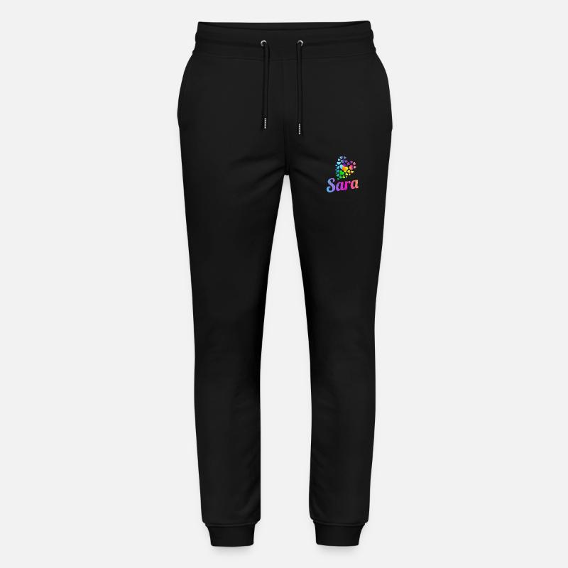 Sara Anniversaire Sara - Pantalon de jogging bio MOVER Stanley/Stella unisexe - noir
