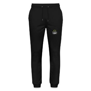 Équipe de volley-ball - Pantalon de jogging bio MOVER Stanley/Stella unisexe - noir - Devant - Marisol (170cm) & Nik (191cm)