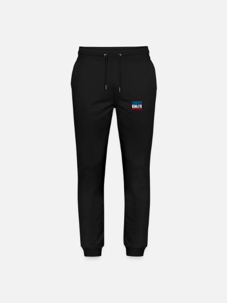 LIBERTY EQUALITY GRILLED SARDINES! - Stanley/Stella Mover Unisex Organic Jogging Trousers - black