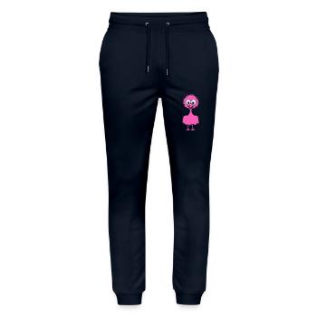 autruche - Pantalon de jogging bio MOVER Stanley/Stella unisexe - marine - Devant - Marisol (170cm) & Nik (191cm)