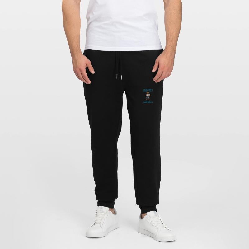 Du bist entweder ein schlauer Kerl oder ein Furzgeruch Stanley/Stella Unisex Bio Jogginghose Mover 