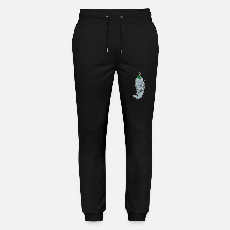 Arc de dauphin - Pantalon de jogging bio MOVER Stanley/Stella unisexe - noir