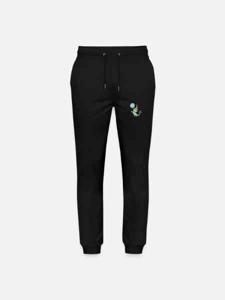 Bande dessinée d’anniversaire caméléon - Pantalon de jogging bio MOVER Stanley/Stella unisexe - noir