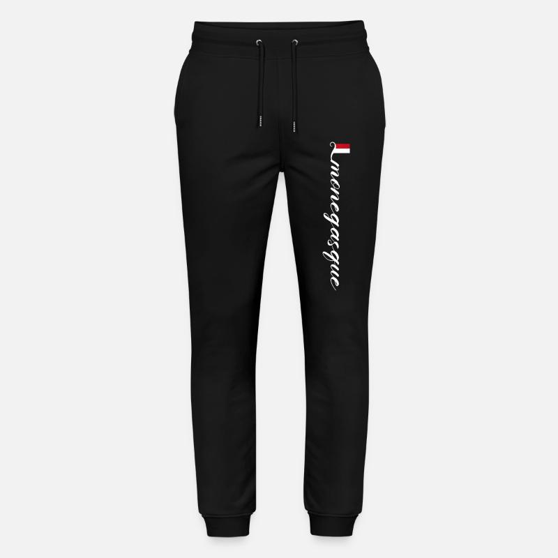 Monaco - Stanley/Stella Unisex Bio Jogginghose Mover  - Schwarz