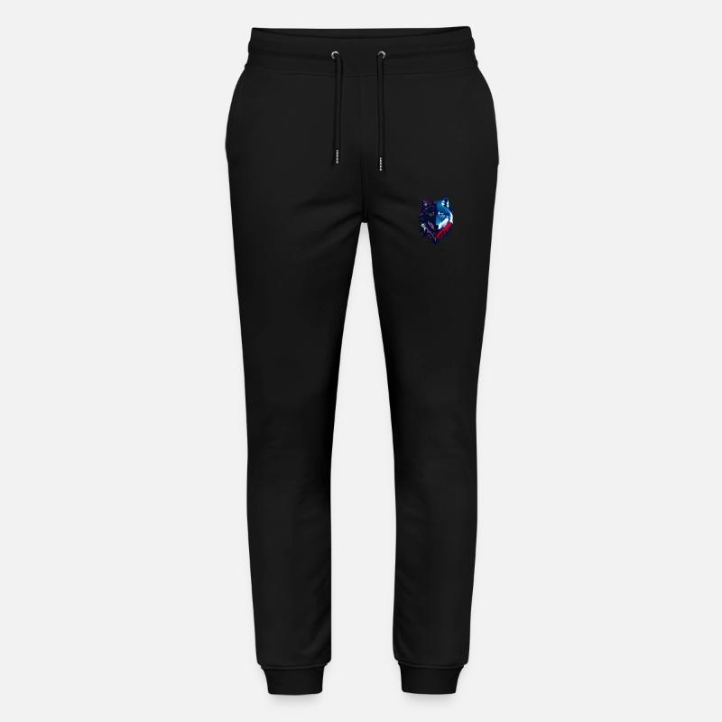 wolf - Stanley/Stella Mover Unisex Organic Jogging Trousers - black