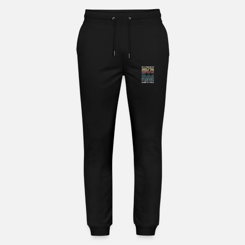Rowing Machine Rowing Water Power - Stanley/Stella Mover Unisex Organic Jogging Trousers - black