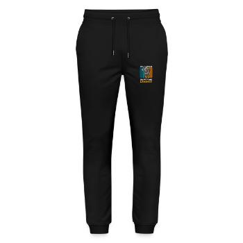 Koala Outback Artenschutz Tier - Stanley/Stella Unisex Bio Jogginghose Mover  - Schwarz - Vorne - Marisol (170cm) & Nik (191cm)