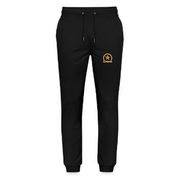 Lennox - Stanley/Stella Mover Unisex Organic Jogging Trousers - black - Front - Marisol (170cm) & Nik (191cm)