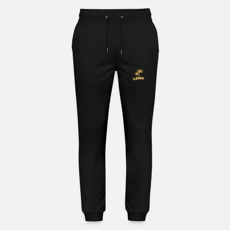 Djerba Djerba - Stanley/Stella Unisex Bio Jogginghose Mover  - Schwarz