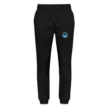 Bus drivers 2024 - Stanley/Stella Mover Unisex Organic Jogging Trousers - black - Front - Marisol (170cm) & Nik (191cm)