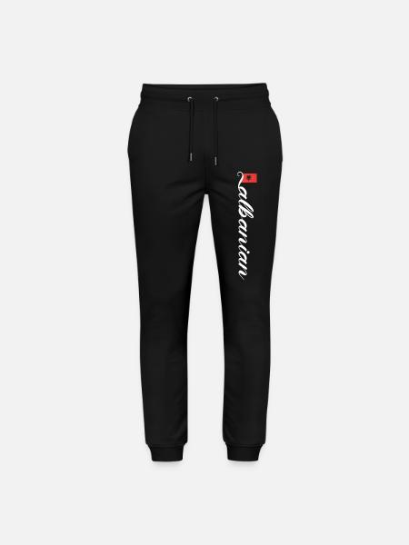 Albania - Stanley/Stella Mover Unisex Organic Jogging Trousers - black